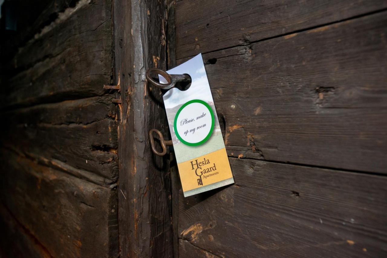 Hesla Farm Apartman Gol Kültér fotó